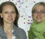 Die Trierer Wissenschaftlerinnen Natalie Smilek (l.) und Annelie Cremer evaluieren das Projekt "Keine(r) ohne Abschluss"