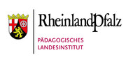 Logo PL: Wappen Rheinland-Pfalz, gefolgt vom Schriftzug "Rheinland-Pfalz" (oben) und dann (unten) "Pädagogisches Landesinstitut".
